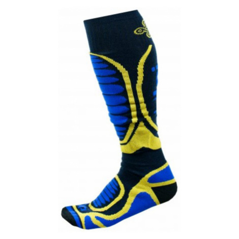 Kilpi ANXO-U Unisex lyžařské ponožky - merino JU0126KI Modrá