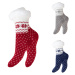 AYDEMIR Dámské zateplené vánoční ponožky Barva: Šedá