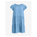 Světle modré šaty VILA Gia