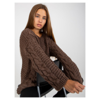 Dámský svetr Fashionhunters Knitwear