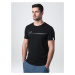 Pánské triko - LOAP Bourn, černá Barva: Černá