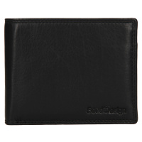 Pánská kožená peněženka SendiDesign Meteres - černá