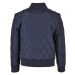 Boys Diamond Quilt Nylon Jacket - navy