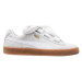 Puma Basket Heart Perf Gum Bílá