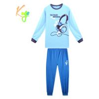 Chlapecké pyžamo - KUGO MP1361, světle modrá Barva: Modrá světle