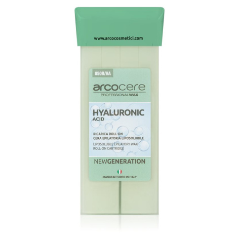 Arcocere Professional Wax Hyaluronic Acid epilační vosk roll-on náhradní náplň 100 ml