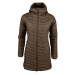 Columbia POWDER LITE MID JACKET Dámská dlouhá zimní bunda, khaki, velikost