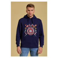 MIKINA GANT D1. RW SWEAT HOODIE modrá