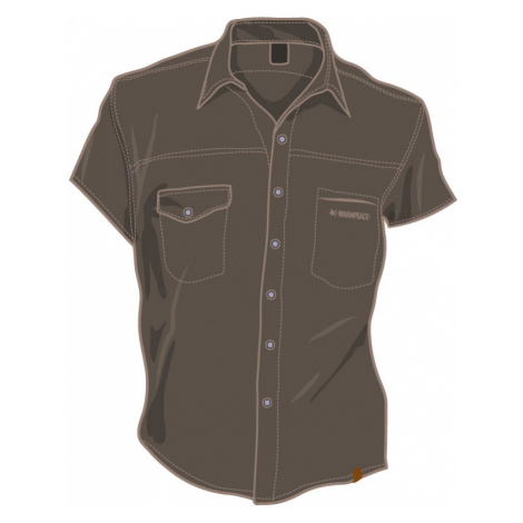 Pánská košile Warmpeace Molino major brown XXXL