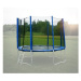GoodJump Ochranná síť na trampolínu 244 cm (250 cm) -PVC -na 6 trubek- modrá