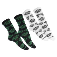 ponožky Green Day - black/white