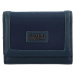 Menší dámská koženková peněženka Tadeo, tmavě modrá