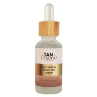 Tan Organic Protivráskové samoopalovací obličejové sérum (Anti-Ageing Facial Tan Serum) 30 ml