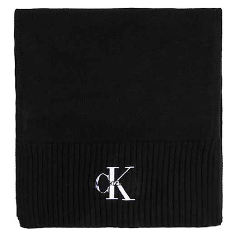 Calvin Klein Jeans dámská šála K60K611262 BDS Black Černá