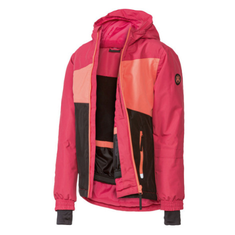 CRIVIT Dívčí lyžařská bunda (růžová/lososová/vínová)
