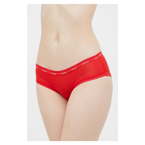 Kalhotky Calvin Klein Underwear červená barva, 000QD3767E