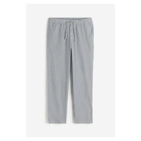 H & M - Pyžamové kalhoty Regular Fit - bílá H&M