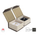 JK Box Dárková krabička na prsten nebo náušnice BA-3/A21/A20