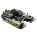 Black Cat Belly Boat Battle Boat 170cm + Elektromotor CR30VF