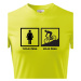 Pánské tričko Cyklo žena - ukažte všem jakou cyklistku máte doma