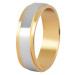 Beneto Pánský bicolor prsten z oceli SPP05 64 mm