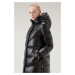 Bunda woolrich aliquippa long puffer jacket černá