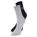 Trendyol Grey-Black 2-Pack Cotton Embroidered Knitted Socks