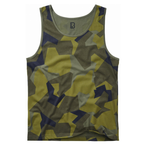 Pánské tílko // Brandit Tank Top swedish camo