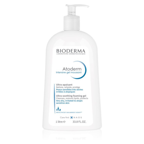 Bioderma Atoderm Intensive Gel Moussant výživný pěnivý gel pro velmi suchou citlivou a atopickou
