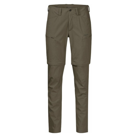 Bergans Utne ZipOff Pants Women Green Mud/Dark Green Mud Outdoorové kalhoty