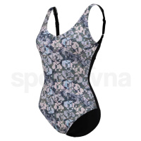 Arena Bodylift Chiara Swim Wing Back W 006612550 - black/turquoise multi