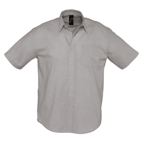 SOĽS Brisbane Pánská košile SL16010 Silver SOL'S