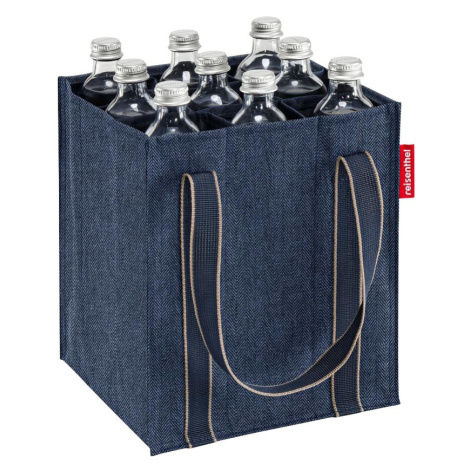 Reisenthel Nákupní taška na lahve Bottlebag Herringbone dark blue