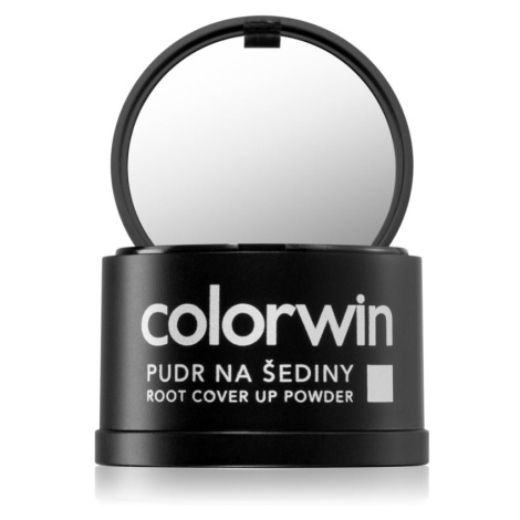 Colorwin Pudr pudr na vlasy pro objem a zakrytí šedin odstín Black 3,2 g