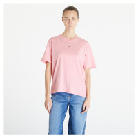 Tommy Jeans Relaxed New Linear Short Sleeve Tee Tickled Pink