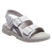 SANTE dámský sandál ,2přezky+zadní pásek,bílé/N/517/41S/10/BP