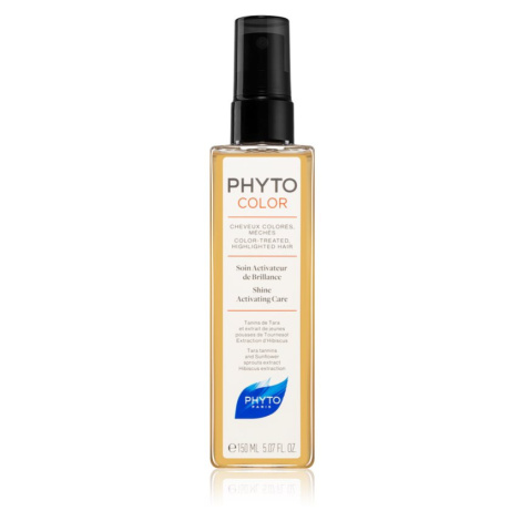 Phyto Color Shine Activating Care bezoplachová péče pro lesk a ochranu barvy vlasů 150 ml