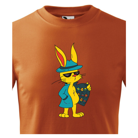 Originální triko s velikonočním zajícem - ideální vtipný potisk BezvaTriko