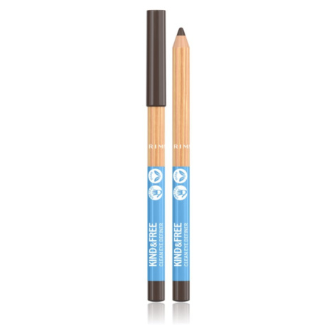 Rimmel Kind & Free tužka na oči s intenzivní barvou odstín 2 Pecan 1,1 g