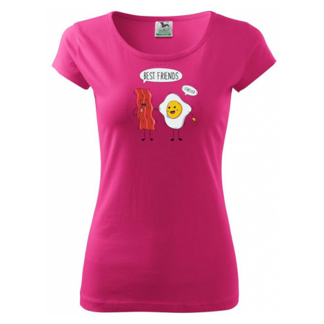 BFF slanina a vajíčko - Pure dámské triko