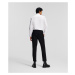 Kalhoty karl lagerfeld classic fit punto pants black