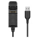 GARMIN nabíječka - EDGE 20 & 25 USB-A - černá