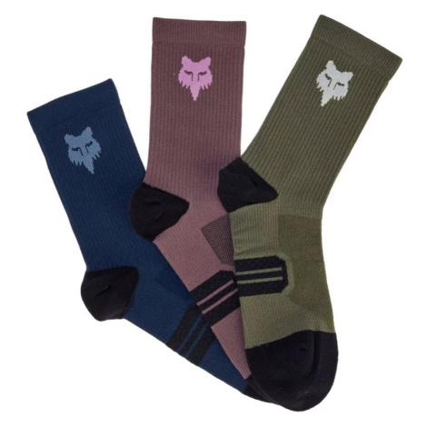 Cyklo ponožky FOX 6" Ranger Sock Prepack 3 páry Multicolour