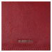 Stylová dámská kožená peněženka Breru, červená