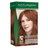 NATURIGIN Organic Based 100% Permanent Hair Colours Copper Blonde 7.4 barva na vlasy 115 ml