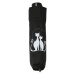 Mini Fiber Dreaming Cats - dámský skládací deštník, černý s kočkou