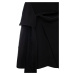 Karl Lagerfeld dámská sukně Satin Bow černá