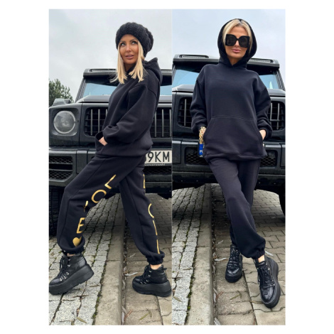 Black tracksuit set By o la la