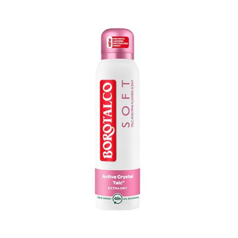 BOROTALCO Soft Talc and Pink Flowers Scent Deo Spray 150 ml