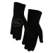 Lotto ELIS Dámské pletené rukavice, černá, velikost